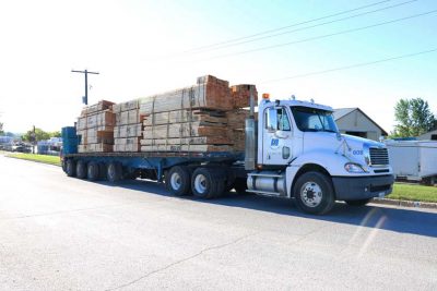 Truck Loaded with Lake Scugog Lumber